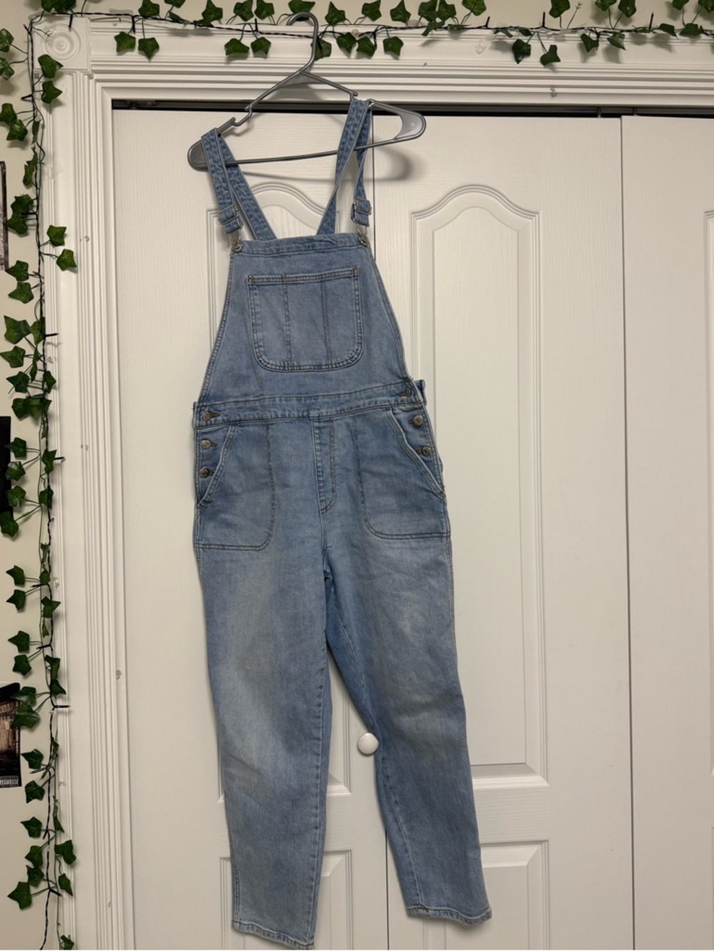 Old Navy Light Wash Denim Overalls